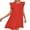 Red, variant on Ayolanni Black Womens Party Dresses Knee-Length Sundress Solid Sleeveless Dresses Tween Dresses L
