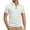 White, variant on Men's Summer Ice Silk Mesh Short Sleeve Polo Shirt Breathable Knit Collar Casual,Sky Blue,XXXL