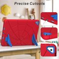 thumbnail image 5 of TECH CIRCLE for iPad 9/8/7 Generation 10.2 inch 2021 & 2020 and 2019 version ,Kids Protection,Heavy Duty Shock Resistant Rugged Protection case,with Kickstand for Kids ,Red+Blue, 5 of 7