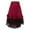 Red, variant on 50% Off Clear! asdoklhq Womens Plus Clearance Women's Vintage Retro Skirt Gothic Style Lace Drawstring Stitching Middle Skirt