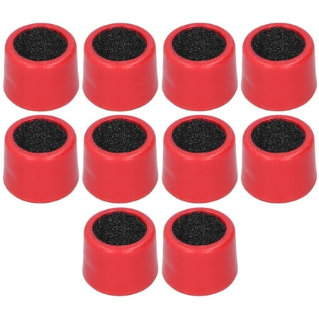 

LHCER Billiards Supplies Pool Tip Trimmer 10 Pcs Snooker Billiard Pool Tips Shaper Double Sided Polisher Burnisher Trimmers