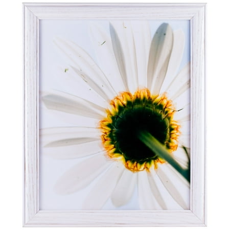 Craig Frames Wiltshire 236, Simple White Hardwood Picture Frame, 4 x 10 Inch