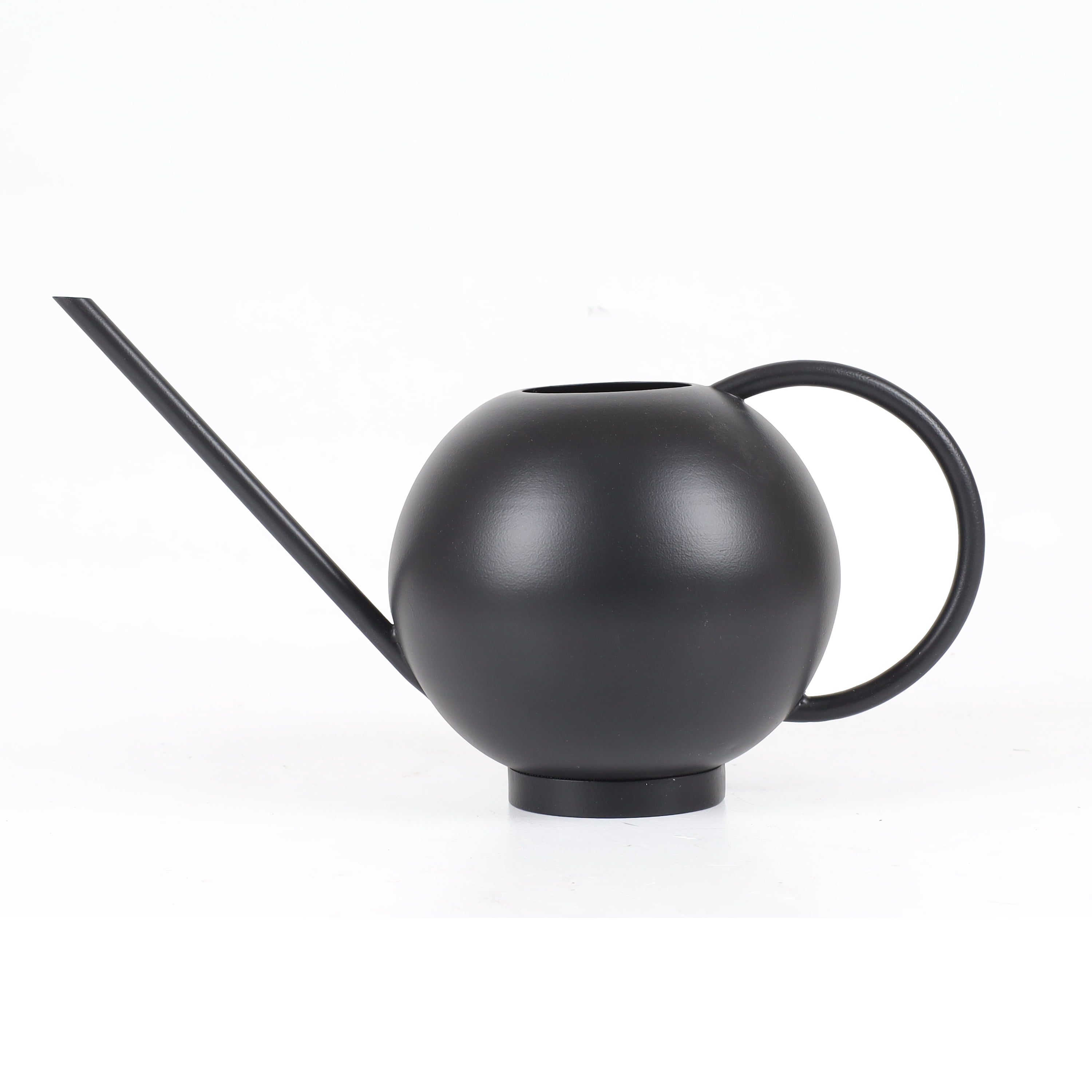 Expert Gardener 0.5-gal Metal Watering Can, Black