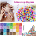 thumbnail image 2 of Nail Biting Prevention,Bedazzling Kit,Bedazzler Kit with Rhinestones,Bedazzled Kits,Resin Jelly Rhinestones for Bedazzling Kit for Diamond Art Bedazzled Nail Art, 2 of 10