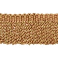 thumbnail image 1 of 3 Pouces (7.5cm) long Duke Collection Full et Vibrant Garniture à Franges (Style BFDK3), Beige Désert Multicolore N37 (Beige Or, Rouge Clair, Brun Clair) Vendu au Mètre (36 Pouces/3 Pieds/0.9m), 1 of 1