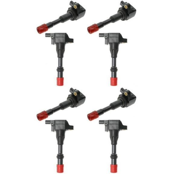TRQ Ignition Coil Set of 8 Complete Kit 30521PWA003 for 03-05 Civic Hybrid 1.3L ICA61522 Fits select: 2003-2005 HONDA CIVIC HYBRID