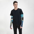 thumbnail image 2 of Lsque Watercolor Turtle Cooling Arm Sleeves for Men & Women -Compression Sleeves to Cover Arms for Working,Sun Sleeves for UV Protection,Breathable, Moisture-Wicking, 2 of 8