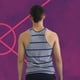 thumbnail image 3 of Tank Top Slim Fit Para Hombre Chili Beans Gris Ropa de hombre T ECH, 3 of 4