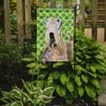 thumbnail image 2 of Wheaten Terrier Soft Coated St. Patrick's Day Shamrock Garden Flag, 2 of 2