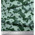 thumbnail image 3 of Soimoi Modal Satin Fabric Two Tone Camouflage Print Fabric by Yard 42 Inch Wide, 3 of 3