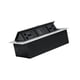 thumbnail image 2 of Toma de corriente oculta Regleta empotrada Caja de conectividad para encimera Toma de corriente versátil para espacios de trabajo Puertos USB dobles Plata, 2 of 8