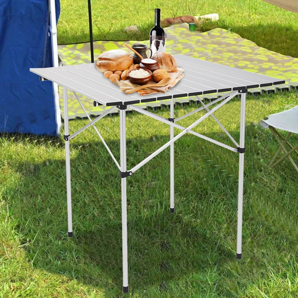 Details about   Portable Indoor Outdoor Aluminum Folding Table Picnic Party Camping US seller 