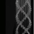 thumbnail image 3 of Candil de Cristal Cortado Gamalux Williams Krystal Trenza 6 Luces, 3 of 5