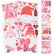 thumbnail image 1 of Cartoon Gnome Window Decal Sticker for Mother's Day Decor, Removable and Wear Resistant Cabinet Decoration, 1 of 4