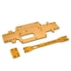 thumbnail image 1 of Placa inferior de repuesto para Wltoys con accesorios de actualización de placa de metal de dos capas Oro, 1 of 3