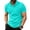 844#Cyan, variant on Men's Polo Shirts 3 Buttons Casual Work T Shirts Quick Dry Short Sleeve Golf Shirt Pique Jersey Outdoor Performance Brown M