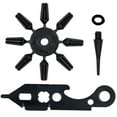 thumbnail image 2 of 12pcs Darts Dart Flight Set with 100pcs Spare Soft Dart Tips Dart Flights Savers O Rings and Wrench Tool Indoor Outdoor Entertainment Game Accessories, 2 of 5
