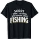 thumbnail image 1 of I was Thinking About Fishing - Camiseta divertida de regalo de pesca, 1 of 2