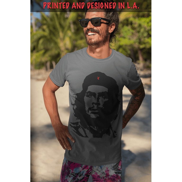  ShirtBANC Brand Ernesto Guevara Colombian Revolutionary Che  Shirt : Clothing, Shoes & Jewelry