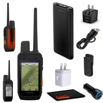 Garmin Alpha 300i Handheld Advanced Dog Tracking and Training System with inReach Satellite Communication Technology for Hunting Adventure Bundle with Portable Charger and More