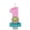 A001- Style A, variant on Cartoon Sparkle Birthday Candle - Creative Number Design with Daisy Decor for Kids, Birthday Parties, Cake Toppers