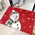 thumbnail image 6 of HongHeng Christmas Clearance Under $5.00 Christmas Bathroom Carpet Christmas Bathroom Mat Carpet Kitchen Carpet Cute Door Mat Outdoor Indoor Christmas Decoration 15.74x23.62 Inches, 6 of 6