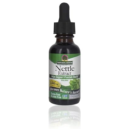 Nature's Answer | Nettle Leaf Extract, 1 Oz Raíz de Hoja de Órtiga, 30 Ml. Suplemento para el soporte inmune