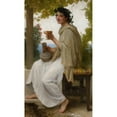 thumbnail image 3 of William Bouguereau 12x18 Black Modern Framed Museum Art Print Titled - Bacchante (1894), 3 of 5
