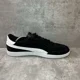 thumbnail image 3 of PU & MA Suede Sneakers Mens sz 13 - black/white, 3 of 6