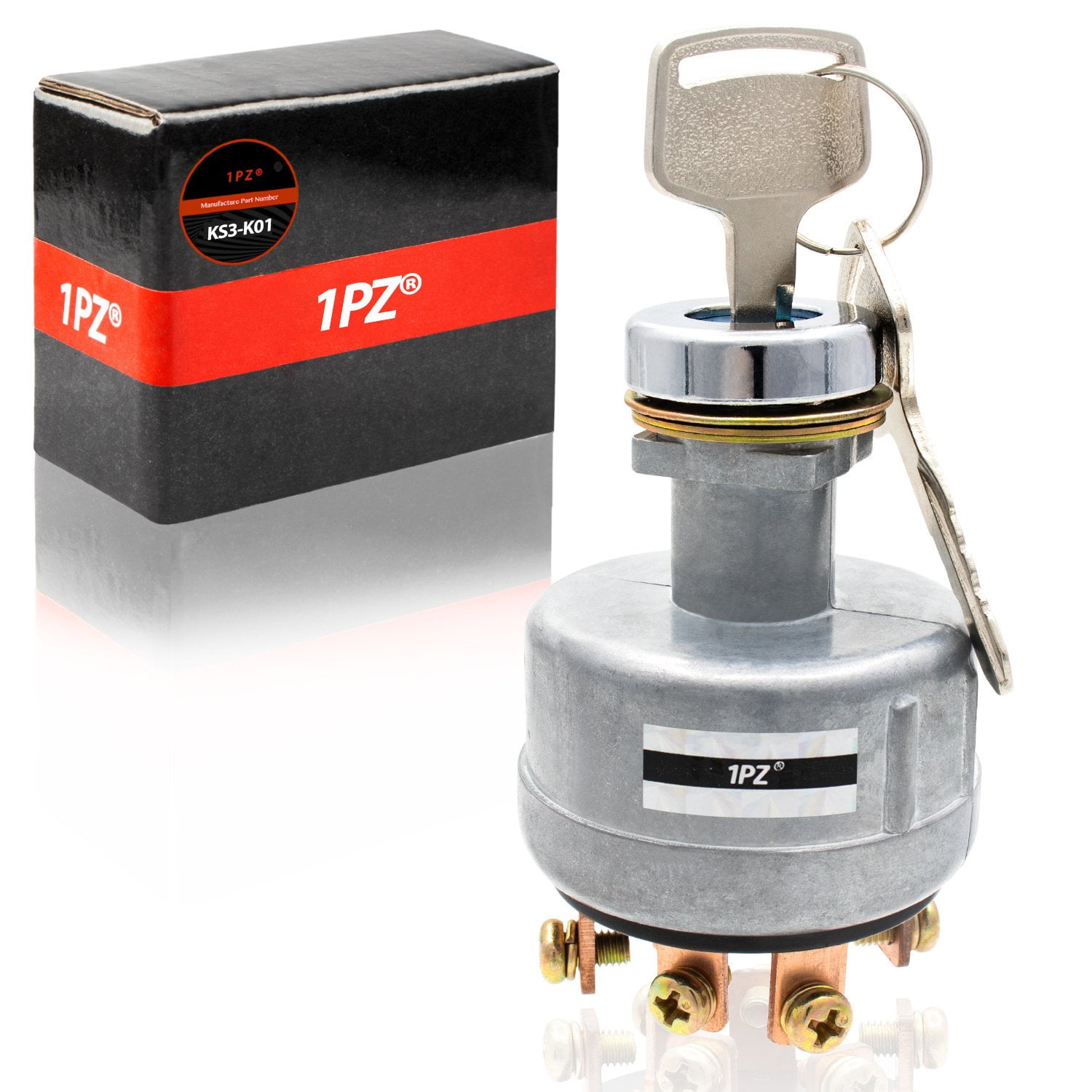 1PZ KS3-K01 Ignition Switch 4 Position 6 Terminal Wire