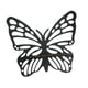 thumbnail image 5 of Decoración de pared con mariposas Decoración de pared de madera con mariposas Decoración de pared con estantes de almacenamiento para patio Decoración 30 cm x 26 cm, 5 of 9
