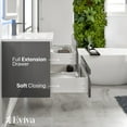 thumbnail image 5 of Eviva Joyous 32 Inch Grey Wall Mounted Bathroom Vanity, 5 of 5