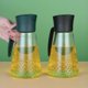 thumbnail image 4 of Inteprter Dispensador de aceite Botella Contenedor Vinagrera Ensalada Aderezo Olla Accesorios para el hogar Cocina y Comedor Verde, 4 of 6