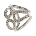 thumbnail image 1 of Milaget Women Elegant Crystal Rhinestone Scarf Buckle Slide Clip Scarf Jewelry, 1 of 9