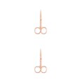 thumbnail image 3 of Pinzas para cutículas Minnieouse 2Conjunto acero inoxidable Chapado en oro rosa, 3 of 6