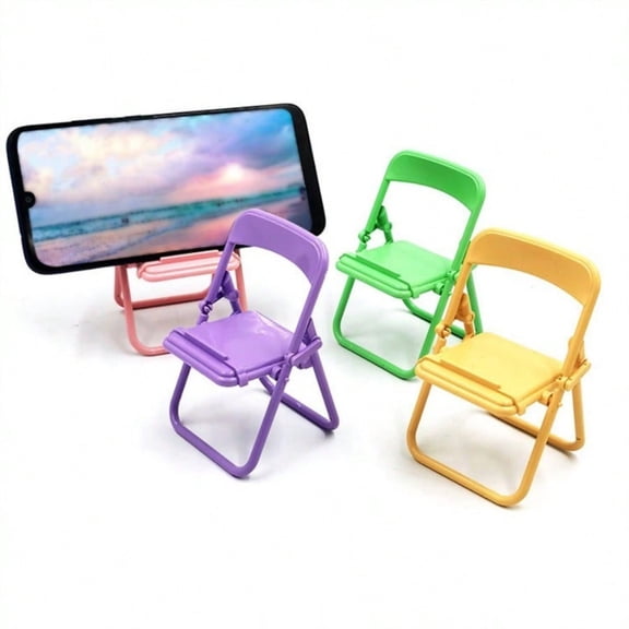 Pocket-Sized Folding Phone Stand, Quick Setup & Compact for Travel, Desk & Bedside