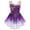 Purple, variant on IBTOM CASTLE Women Ice Figure Skating Dress Ballet Dance Leotard Gymnastics Sequin Embroidery Gradient Chiffon Dress Dancewear S Royal Blue