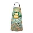 thumbnail image 2 of Snorlax Apron with Pockets Apron Aprons for Women Men Watercolor Aprons Chef Cooking Aprons Baking Aprons Gardening Aprons 28 x 33 inch, 2 of 4