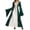 Green, variant on IUYRTFE Women's Medieval Renaissance Lace-Up Corset Dress – Bell Sleeve Overdress with Contrast Panel for Halloween Cosplay and Costume Parties