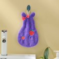 thumbnail image 3 of CSChome Hand Towel Super Absorbent Hand Towel Cartoon Shape Quick Dry Soft Coral Fleece with Lanyard, 3 of 7