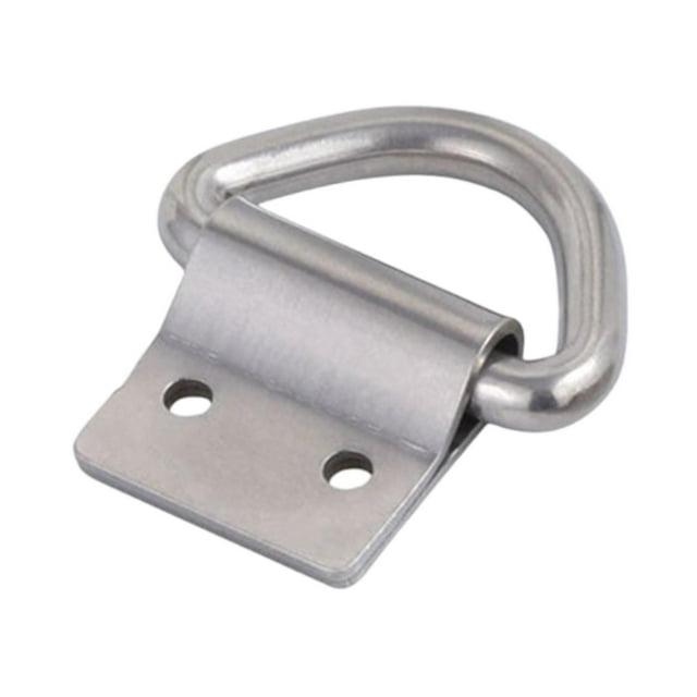 S SERENABLE Cargo Tie Down Anchor Hook Anchor Lashing Loop for Cargo on Trucks Boats Rvs 4.96x4.5 cm