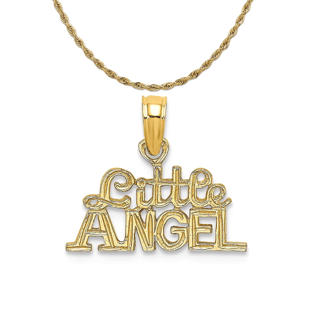 14K Gold Rope Chain Necklace - Walmart 