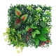 thumbnail image 3 of Panel de césped artificial para pared, 25 x 25 cm, hojas verdes de polipropileno, decoración de pared Estilo F, 3 of 9