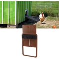 thumbnail image 2 of Puerta automática para pájaros, Mmgoqqt, Plástico, 35 x 24 cm, Marrón/Negro, 2 of 5