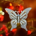 thumbnail image 3 of KCEHTA Butterfly Christmas Ornaments, Butterfly Christmas Tree Decorations, Butterfly Ornaments for Christmas Tree, Acrylic Christmas Tree Ornaments for Butterfly Lovers, 3 of 7