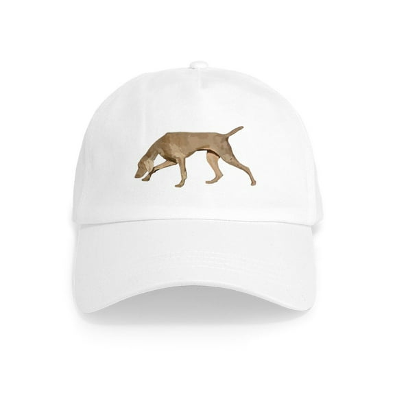 CafePress - Weimaraner Cap - Adjustable 100% Brushed Unisex Casual Cotton Baseball Cap, Beige, 1