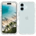 thumbnail image 2 of ELEHOLD Clear Case for iPhone 16, Anti-Yellowing Anti-Scratch Soft TPU Transparent Back Case,Clear, 2 of 4