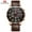 2162P-FK, variant on Vava Voom classic business Mans watches quartz watch luxury men's wrist watch black gold stainless steel waterproof wristwatch