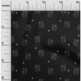 thumbnail image 2 of oneOone Cotton Poplin Twill Black Fabric Wine Glass Dress Material Fabric Print Fabric By The Yard 56 Inch Wide, 2 of 5