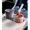thumbnail image 2 of Portable Double Layer Salad & Fruit Cup with Fork-Spoon – 760ml BPA-Free Leak-Proof Food Container, Reusable Lunch Box for Office, Gym, Picnic, 2 of 8
